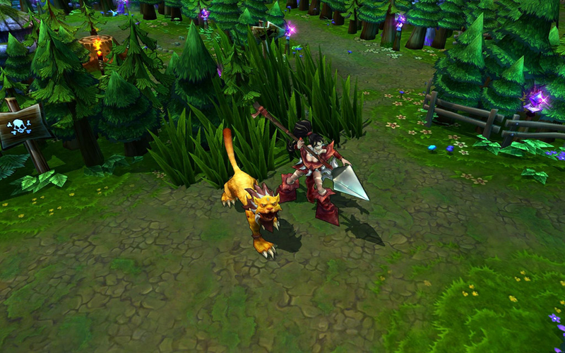 Illustration for article titled League Of Legend's Latest Champion Raised By Cougars